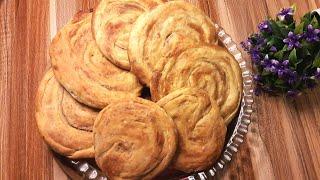 خبز بالطحينة مع سكر و قرفة بمكونات بسيطة و طعم رائع|Tahini Bread with Sugar & Cinnamon