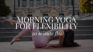 Morning Yoga for Full Body Flexibility - 20 Minute Quick Yoga Flow