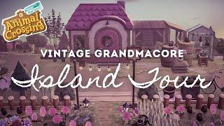 VINTAGE GRANDMACORE ISLAND TOUR | Animal Crossing New Horizons