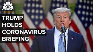 President Trump holds a coronavirus briefing at Fujifilm Diosynth Biotechnologies — 7/27/2020