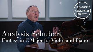 Analysis: Schubert: Fantasy in C Major for Violin & Piano / Smirnov / Schultsz