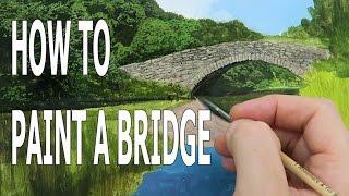 #24 How To Paint a Bridge | Oil Painting Tutorial