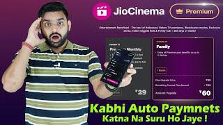 Jio Cinema Cheapest Monthly Plan Subscription | Auto Payment Mode | Jiocinema Rs.29 & Rs.89 Plan