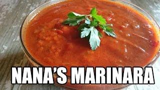 Nana's Marinara (Pasta) Sauce Recipe | Episode 46