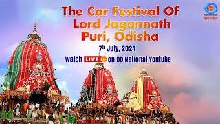 LIVE - The Car Festival Of Lord Jagannath | Day - 01 | Rath Yatra | Puri, Odisha | Part -02