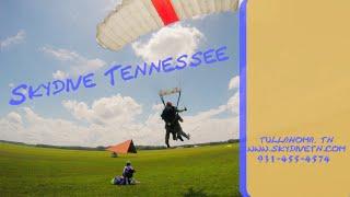 Tandem Skydive at Skydive Tennessee with Mike Lopez at Tullahoma, TN