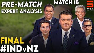 India vs New Zealand | (Pre-Match Show) Expert Analysis | THE DP WORLD DRESSING ROOM | M 15 | ZA1F