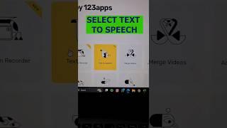 Free Text-to-Speech AI Voice Generator | Free AI Voice Tool 2024 #shorts #ai #aitools