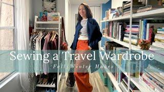 Sewing a Travel Wardrobe for Fall & Winter