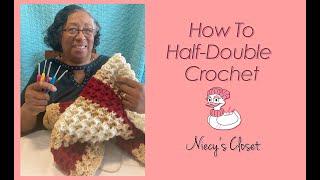 How To Half Double Crochet - for beginners