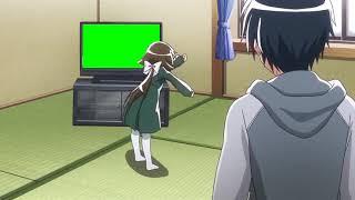 Mashiro-tan Dancing Greenscreen Template (Mikakunin de Shinkoukei)