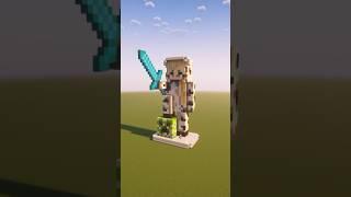 Queen of the world lol #minecraft #javaedition #minecraftbuilding #javabedrock #statue