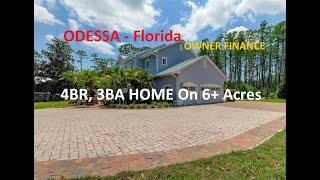 #Owner Finance 4br, 3ba home on almost 7 acres just North Of Tampa