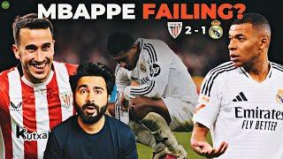 Mbappe MISSED Penalty Again! | Bilbao 2-1 Madrid Review