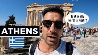 FIRST IMPRESSIONS OF ATHENS  Attractions, Food, and Tips for Visiting Athens | GREECE VLOG