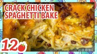 How to Make: Cheesy Crack Chicken Spaghetti Bake