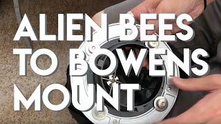 Alien Bees to Bowen’s mount - DIY