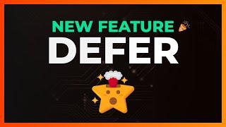 New SvelteKit Feature - Defer