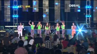 110828 DalShabet- Supa Dupa Diva +Talk + Bling Bling @OBS Sunset Concert