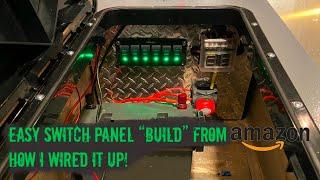 Easy Jon Boat Switch Panel Build | Battery Disconnect | Fuse Block