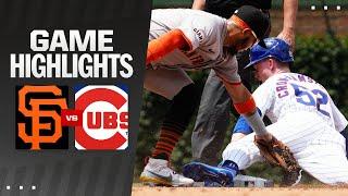 Giants vs. Cubs Game Highlights (6/19/24) | MLB Highlights