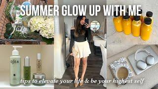 GLOW UP WITH MEelevate your life, how to be that girl, healthy lifestyle tips, what I eat in a day