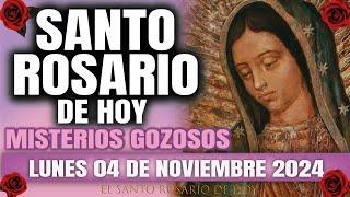 EL SANTO ROSARIO DE HOY LUNES 04 DE NOVIEMBRE 2024 MISTERIOS GOZOSOS - EL SANTO ROSARIO DE HOY