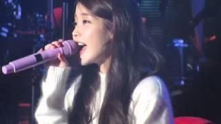 151206 IU 안경 단독콘서트 대구 Chat Share 眼鏡 単独コンサート テグ Glasses