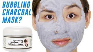 Carbonated Bubble Clay Mask Review - TINA TRIES IT