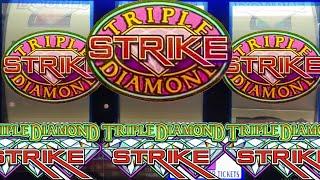 Classic Triple Diamond Strike Old School 3 Reel Casino Slot