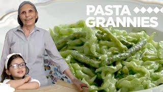 Are these the youngest expert trofie pasta makers around? | Pasta Grannies