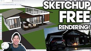 How to Render Models from SketchUp Free - FOR FREE!