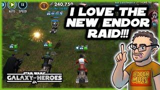 The Speeder Bike Pursuit Raid is Right Up My Alley in Star Wars Galaxy of Heroes!