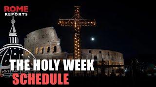 ️HOLY WEEK | Here's what Pope Francis' Holy Week schedule will look like