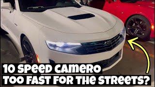 FIRST DRIVE IN A 2021 CAMERO LT1 10 SPEED !