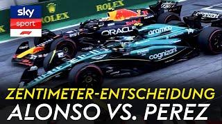 Alonso vs. Perez: Das unglaubliche Foto-Finish!  | GP von Brasilien