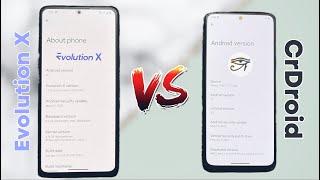 Evolution X vs CRDROID ANDROID 13 - Best CUSTOM ROM for you?