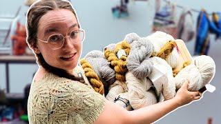 Tour de Fleece: A Look Behind the Scenes as a Fiber Arts Content Creator