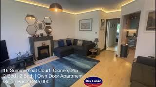 NEW LISTING-16 Summerseat Court, Clonee, Dublin 15