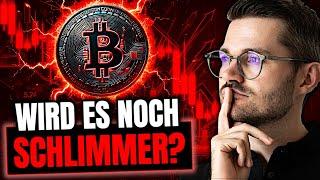 Bitcoin: Fallen wir noch weiter? (Preiziele & Einstiege!)