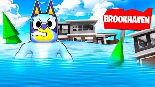 I Survived THE FLOOD in Brookhaven.. (Roblox)