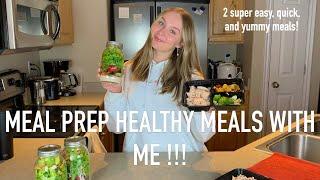 MEAL PREP WITH ME!! | Caila Stevens