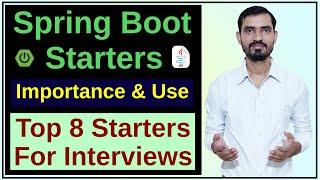 #2 Understanding Spring Boot Starters || Important Spring Boot Interview Question || Hindi