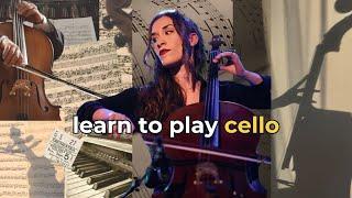 How to Play Cello - Basic Lesson for Beginners