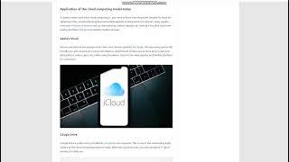 Cloud Computing Applications || The Next Big Thing