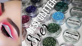 BEST CHEAP GLITTER REVIEW For Eye Makeup | Sahony Bourdier