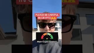 PLEASE BE CAREFUL IN CRYPTO️️