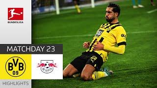 Borussia Dortmund - RB Leipzig 2-1 | Highlights | Matchday 23 – Bundesliga 2022/23