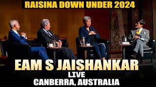 EAM S Jaishankar LIVE | ‘Raisina Down Under 2024 ’ | Penny Wong | Winston Peters | India | Australia