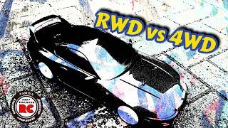 Raw Race Footage! Tamiya BT-01 On Track, RWD vs 4WD Tamiya Stock Touring Class (2nd place) @ BAFRCCC